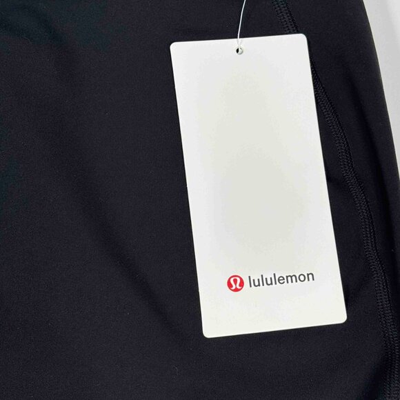 NWT LULULEMON NULU SLIM FIT HIGH RISE STRETCH BLACK GLAM VSCO CLEAN GIRL SKIRT 4 - Picture 7 of 8